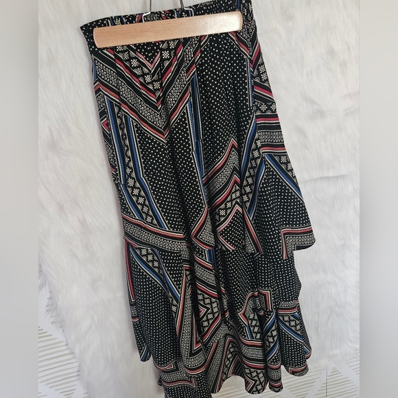 File 16 Rare Boho Layered Asymmetrical Skirt (NWOT) - Picture 2 of 8